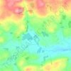Rossmore topographic map, relief map, elevations map
