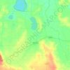 Natimuk topographic map, elevation, relief