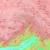 Nyingchi City topographic map, relief, elevation
