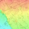 Magenta topographic map, elevation, relief