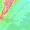 Meta topographic map, elevation, relief