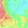 Woodbury topographic map, elevation, relief