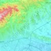 Sesvete topographic map, elevation, relief