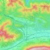 Alsasua topographic map, relief map, elevations map