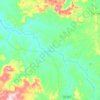 Jaupaci topographic map, relief map, elevations map