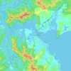Batemans Bay topographic map, elevation, relief
