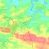 Retiers topographic map, elevation, relief