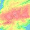 Pleumeur-Gautier topographic map, elevation, relief