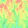 Greenville topographic map, relief map, elevations map