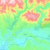 Marmolejo topographic map, elevation, relief