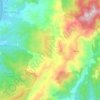 Pietrosella topographic map, relief map, elevations map