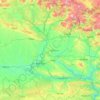 Batman topographic map, elevation, relief