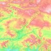 Bingöl topographic map, elevation, relief