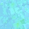 Toornwerd topographic map, relief map, elevations map