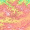 Gümüşhane topographic map, elevation, relief