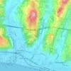 Vallecrosia topographic map, relief map, elevations map