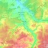 Morley topographic map, elevation, relief