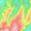 Mérilheu topographic map, relief map, elevations map