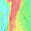 Hamlyn Heights topographic map, elevation, relief