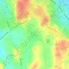 Grange South topographic map, relief map, elevations map
