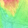 Meda topographic map, elevation, relief