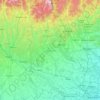 Dâmbovița topographic map, elevation, relief
