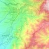 Salento topographic map, elevation, relief