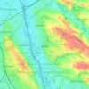 Balma topographic map, elevation, relief