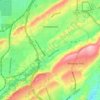 Homewood topographic map, relief map, elevations map