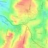 Sunnybank topographic map, elevation, relief