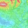 Varese topographic map, relief map, elevations map