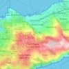 Sorrento topographic map, relief map, elevations map