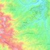 Betania topographic map, elevation, relief