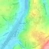 New Ross topographic map, relief map, elevations map