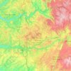 Lot topographic map, elevation, relief