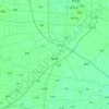 Caobu topographic map, relief, elevation