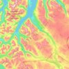 Storfjord topographic map, elevation, relief