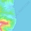 Sisco topographic map, relief map, elevations map