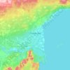 Thunder Bay topographic map, relief map, elevations map