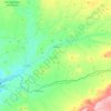 Píñar topographic map, elevation, relief