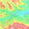 Cluj-Napoca topographic map, elevation, relief