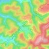 Meisenthal topographic map, elevation, relief