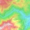Parque Natural Sierra de las Nieves topographic map, elevation, relief