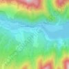 Malaia topographic map, elevation, relief
